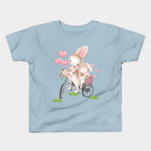 Romantic Cycling Kids T-Shirt